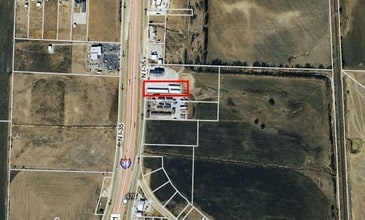 1309 N Stemmons St, Sanger, TX - Aérien  Vue de la carte