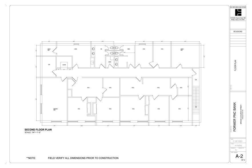 200 W Broad St, Hazleton, PA à vendre - Plan d’étage - Image 2 de 13