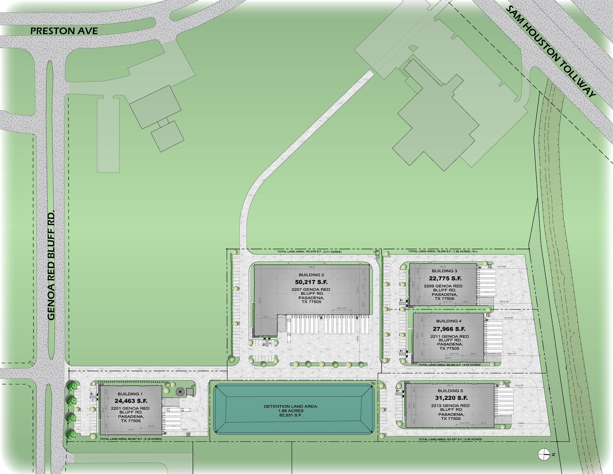 2201 Genoa Red Bluff Rd, Pasadena, TX for lease Site Plan- Image 1 of 1