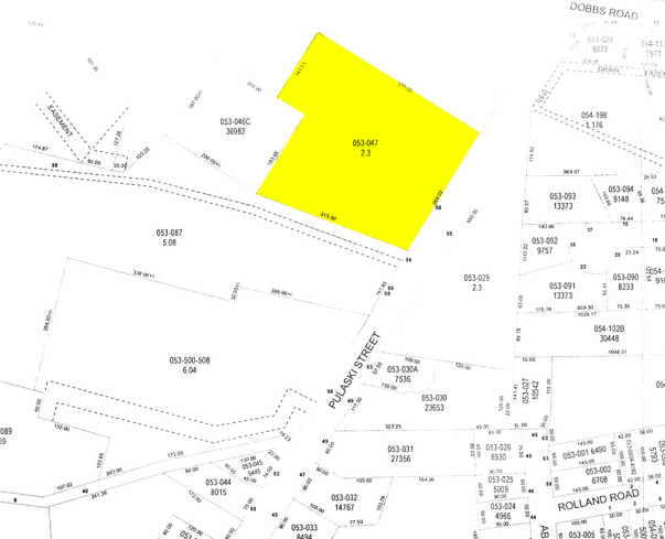 58 Pulaski St, Peabody, MA à vendre Plan cadastral- Image 1 de 1