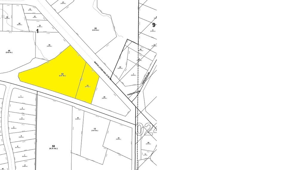 3620 Martin Luther King Jr Dr SW, Atlanta, GA à louer - Plan cadastral - Image 2 de 2