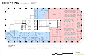 1301 Fannin St, Houston, TX à louer Plan d  tage- Image 2 de 2