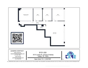 8131 Lyndon B Johnson Fwy, Dallas, TX for lease Floor Plan- Image 1 of 1