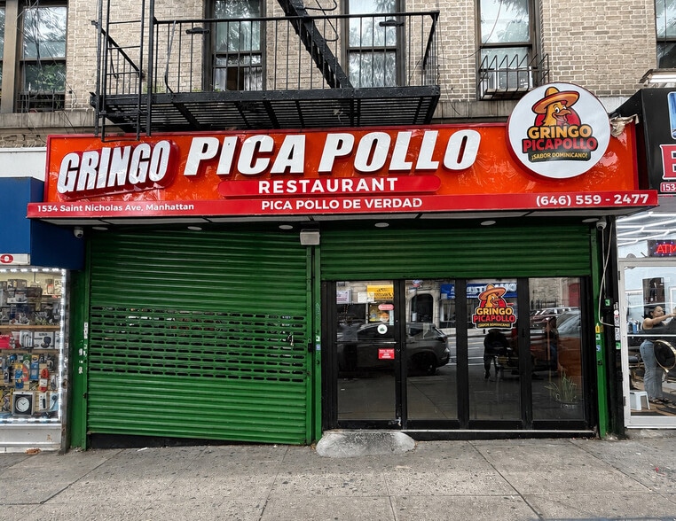 1534 Saint Nicholas Ave, New York, NY for lease - Building Photo - Image 1 of 4