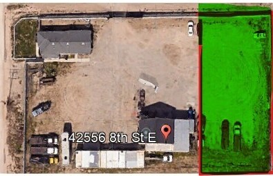 42556 8th St E, Lancaster, CA for lease - Aerial - Image 1 of 4
