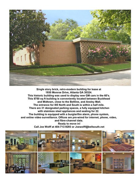 1930 Monroe Dr NE, Atlanta, GA à vendre - Photo du bâtiment - Image 3 de 12