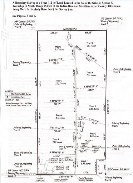 470389 E 650, Westville, OK for lease - Plat Map - Image 3 of 3