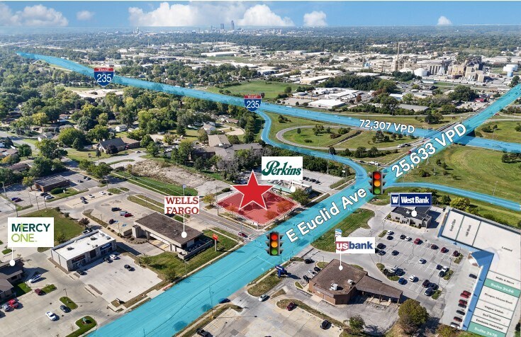 2459 E Euclid Ave, Des Moines, IA à vendre - Photo du bâtiment - Image 2 de 3