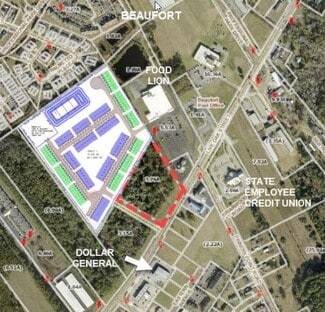 Plus de détails pour 1814 Live Oak St, Beaufort, NC - Terrain à vendre