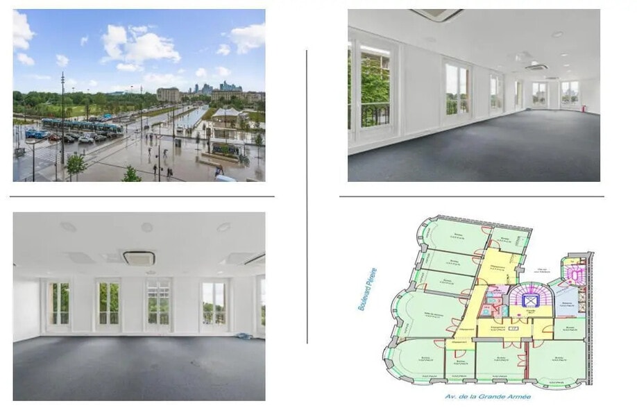 Bureau dans Paris à louer - Plan d’étage - Image 2 de 2