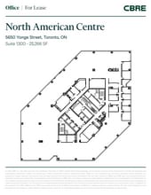 5650 Yonge St, Toronto, ON for lease Floor Plan- Image 1 of 1