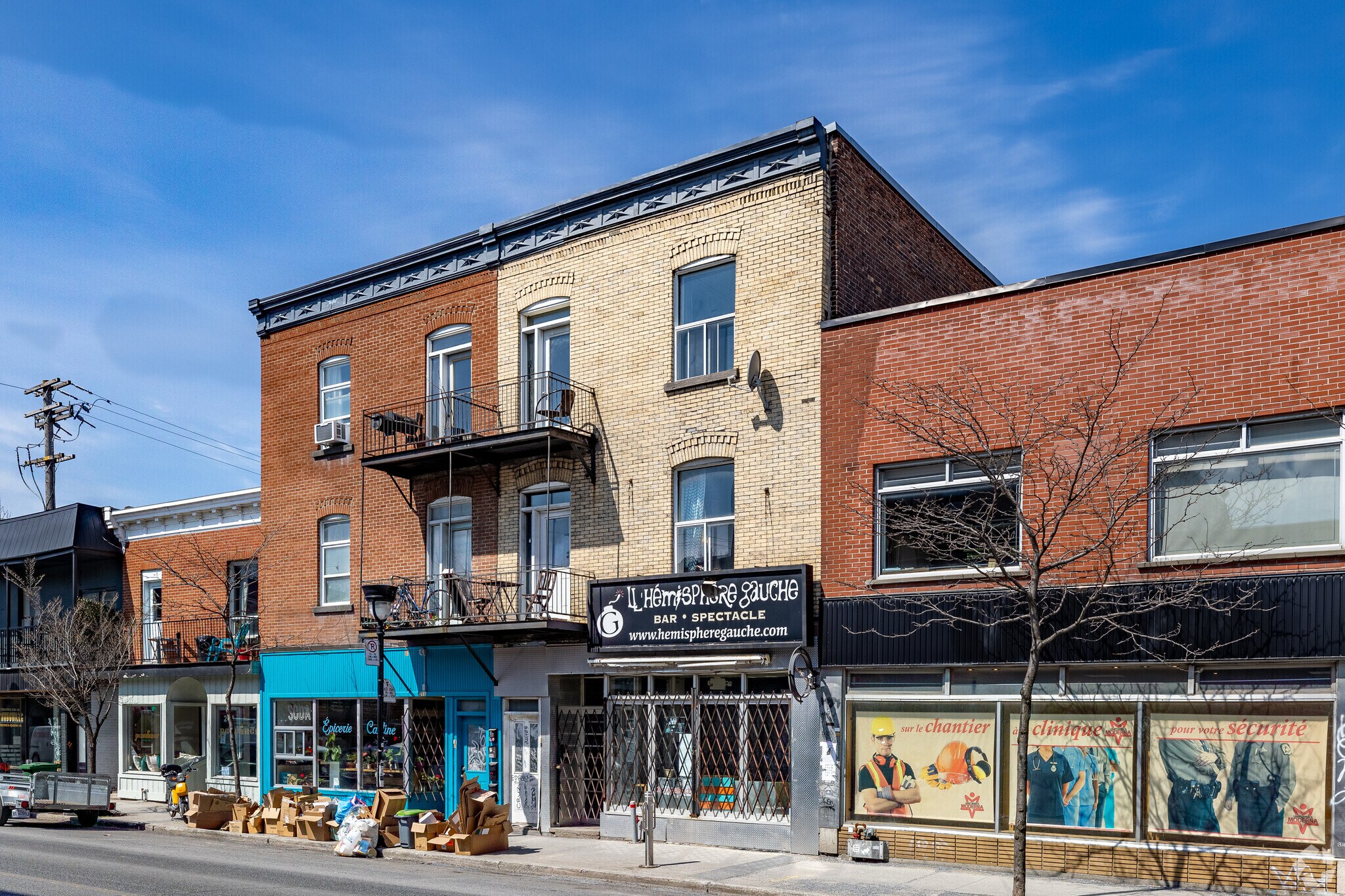 217-221 Rue Beaubien E, Montréal, QC for sale Building Photo- Image 1 of 1