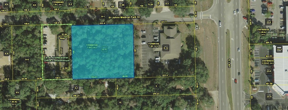 5 St Johns Medical Pk Dr, Saint Augustine, FL à vendre - Plan de site - Image 1 de 14