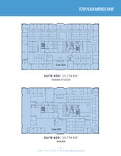 11700 Plaza America Dr, Reston, VA for lease Floor Plan- Image 1 of 1
