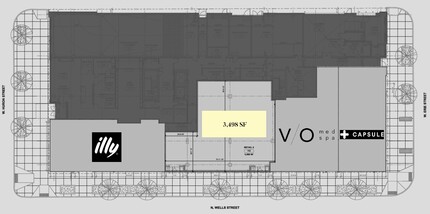 169 W Huron St, Chicago, IL for lease Floor Plan- Image 1 of 1