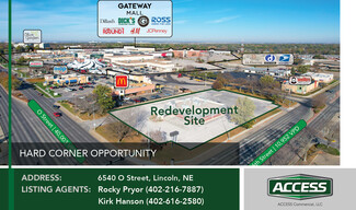 More details for 6540 O St, Lincoln, NE - Land for Lease