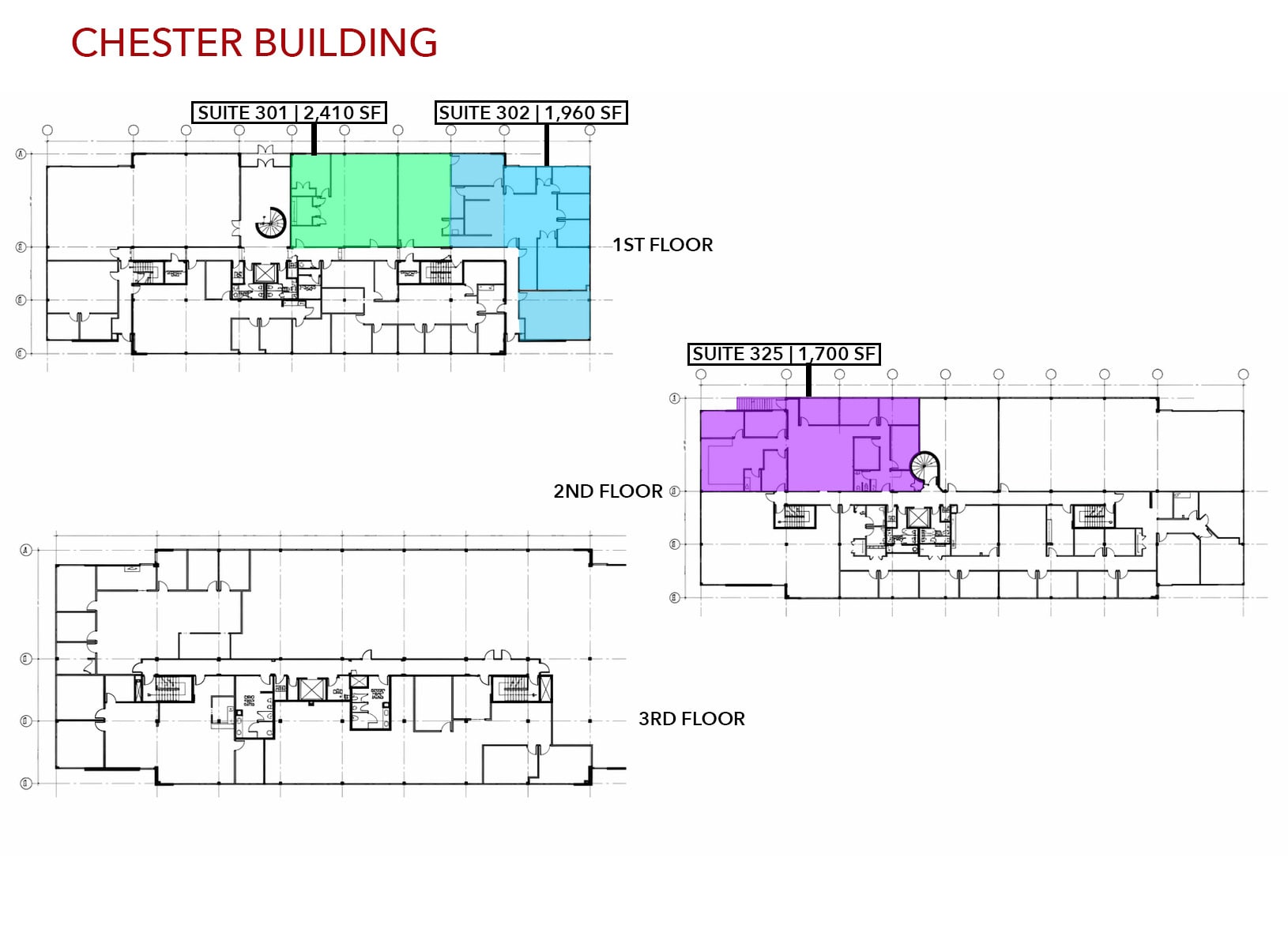 8600 LaSalle Rd, Towson, MD à louer Plan d’étage- Image 1 de 1