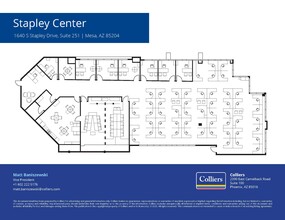 1640 S Stapley Dr, Mesa, AZ à louer Plan d’étage- Image 1 de 4