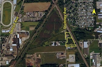 5430 Stickney Ave, Toledo, OH - Aerial  map view