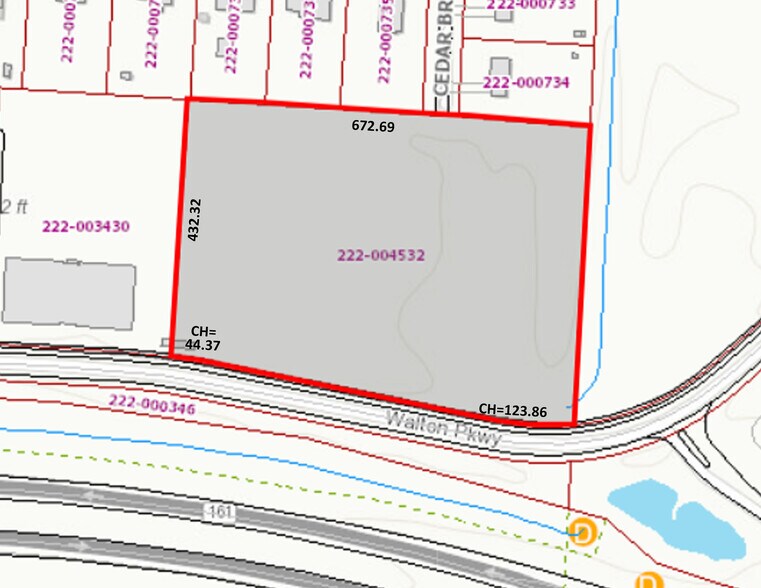 0 Walton Pky, New Albany, OH à vendre - Plan cadastral - Image 2 de 6