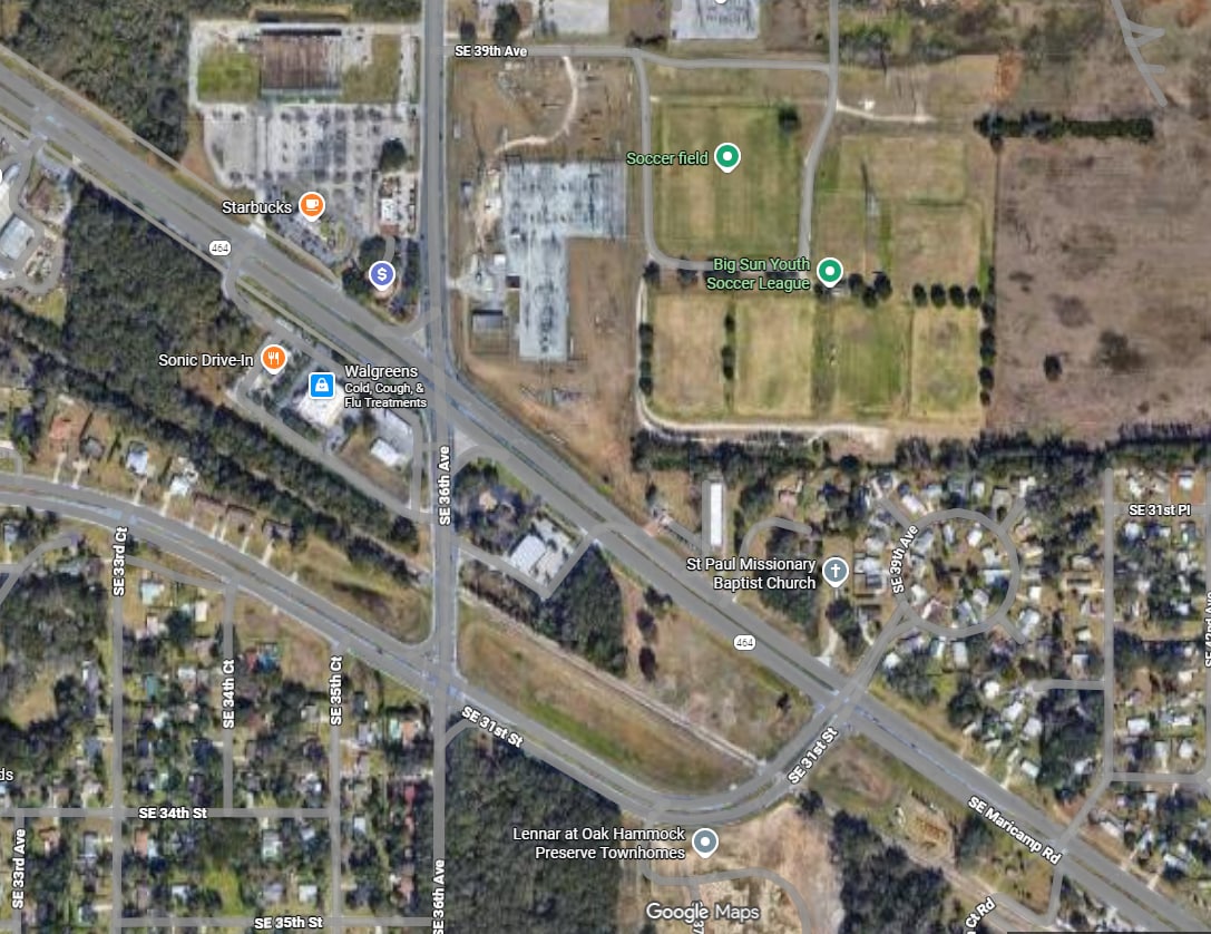 Southeast Maricamp Road, Ocala, FL for sale Aerial- Image 1 of 2