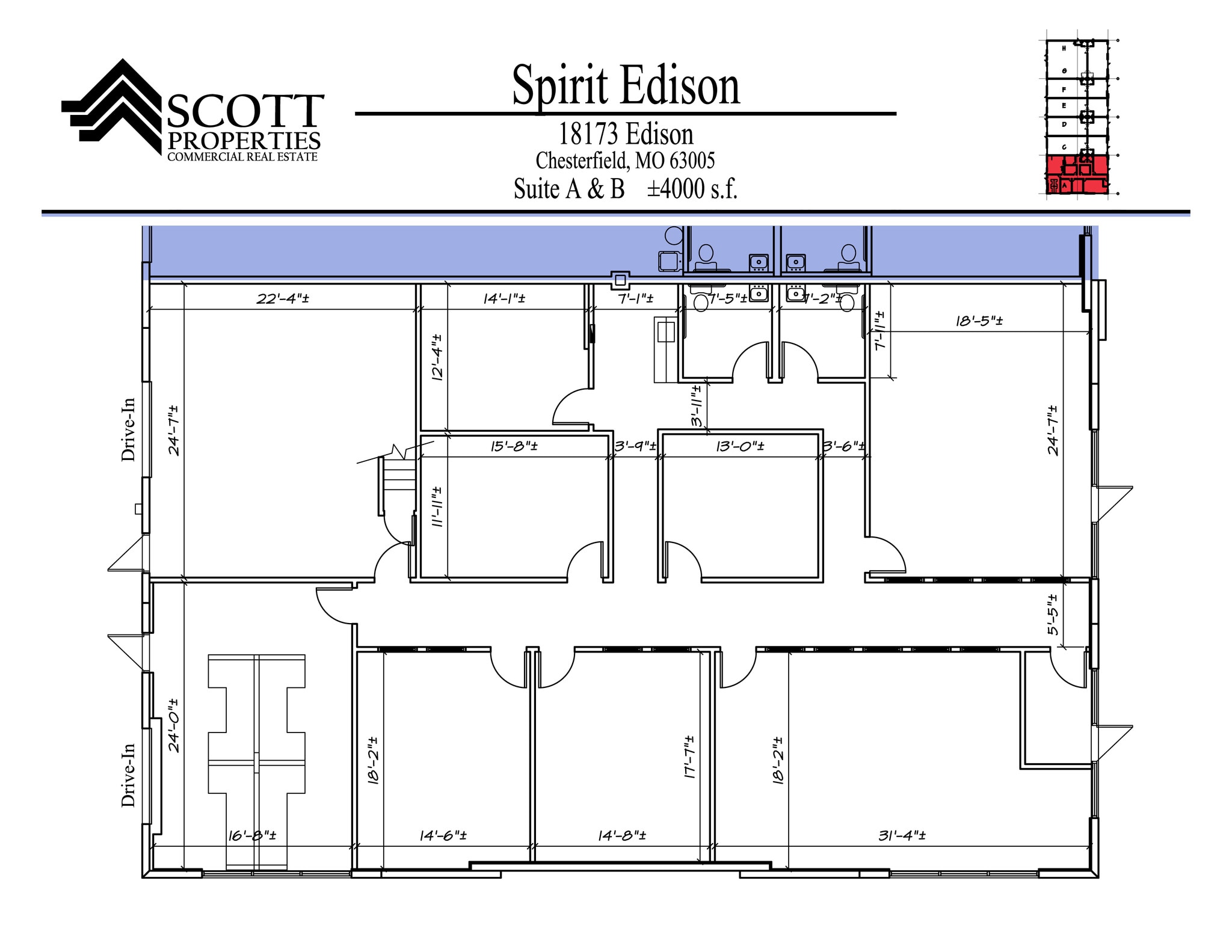18167 Edison Ave, Chesterfield, MO for lease Interior Photo- Image 1 of 1