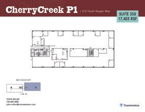 3131 S Vaughn Way, Aurora, CO for lease Floor Plan- Image 2 of 2