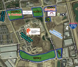 4674 Britton Pky, Hilliard, OH - Aérien  Vue de la carte - Image1