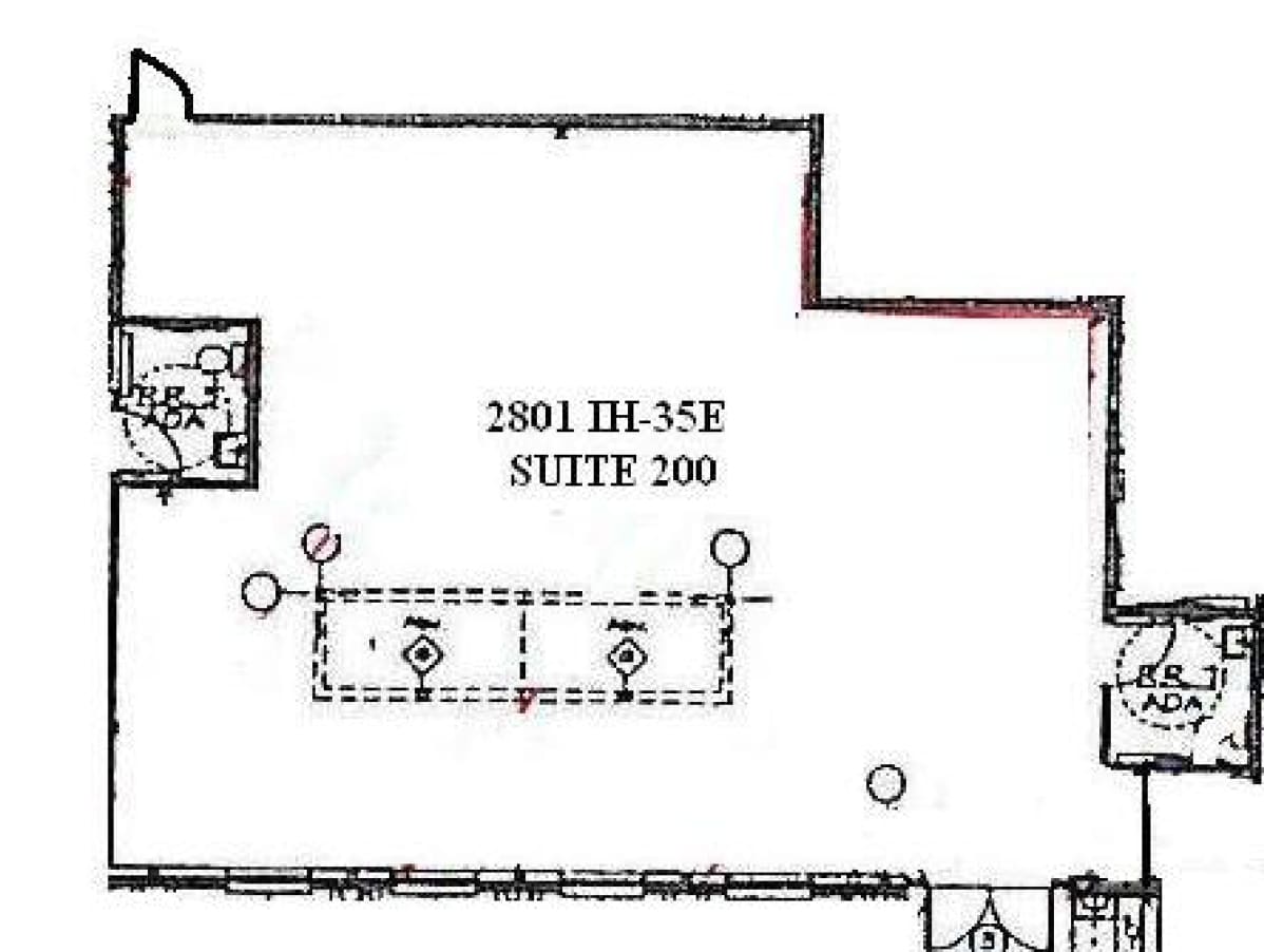 2801 N Interstate 35E, Carrollton, TX à vendre Plan d’étage- Image 1 de 1