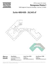 1000 Sawgrass Corporate Pkwy, Sunrise, FL for lease Floor Plan- Image 1 of 1