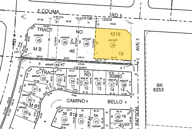 18340 Colima Rd, La Puente, CA à louer - Plan cadastral - Image 2 de 4