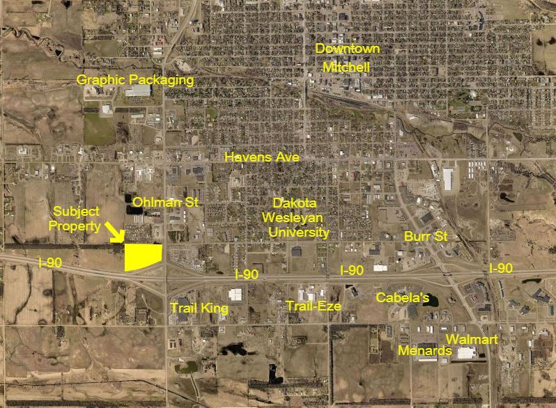 Interstate 90, Mitchell, SD à vendre - Photo du bâtiment - Image 3 de 15