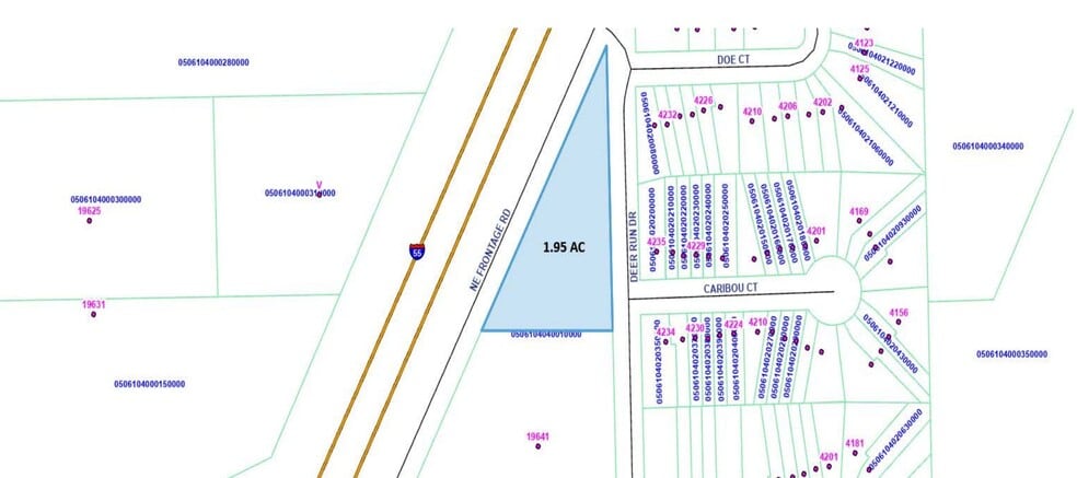 I-55 NE Frontage Road,, Shorewood, IL for sale - Plat Map - Image 2 of 2