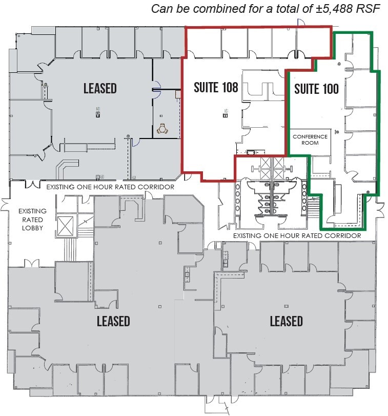 10969 Trade Center Dr, Rancho Cordova, CA for lease Floor Plan- Image 1 of 1