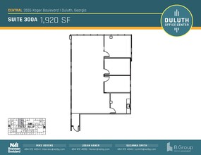 3505 Koger Blvd, Duluth, GA for lease Floor Plan- Image 1 of 1