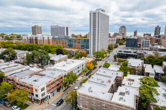 1244 W Devon Ave, Chicago, IL - aerial  map view