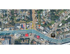 6970-6988 University Ave, La Mesa, CA - Aerial map view