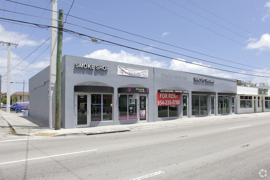 401-405 E Hallandale Beach Blvd, Hallandale Beach, FL à louer - Photo principale - Image 1 de 10