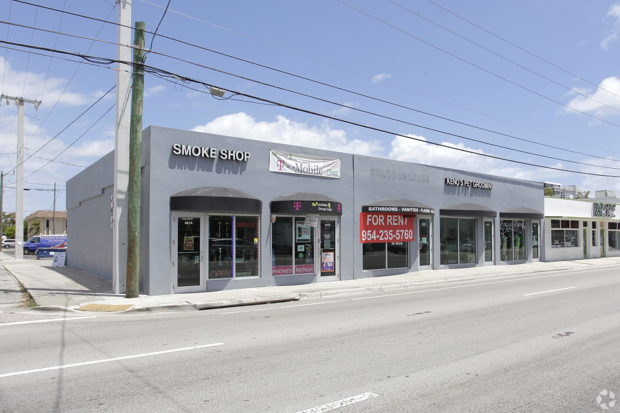 401-405 E Hallandale Beach Blvd, Hallandale Beach, FL à louer Photo principale- Image 1 de 11