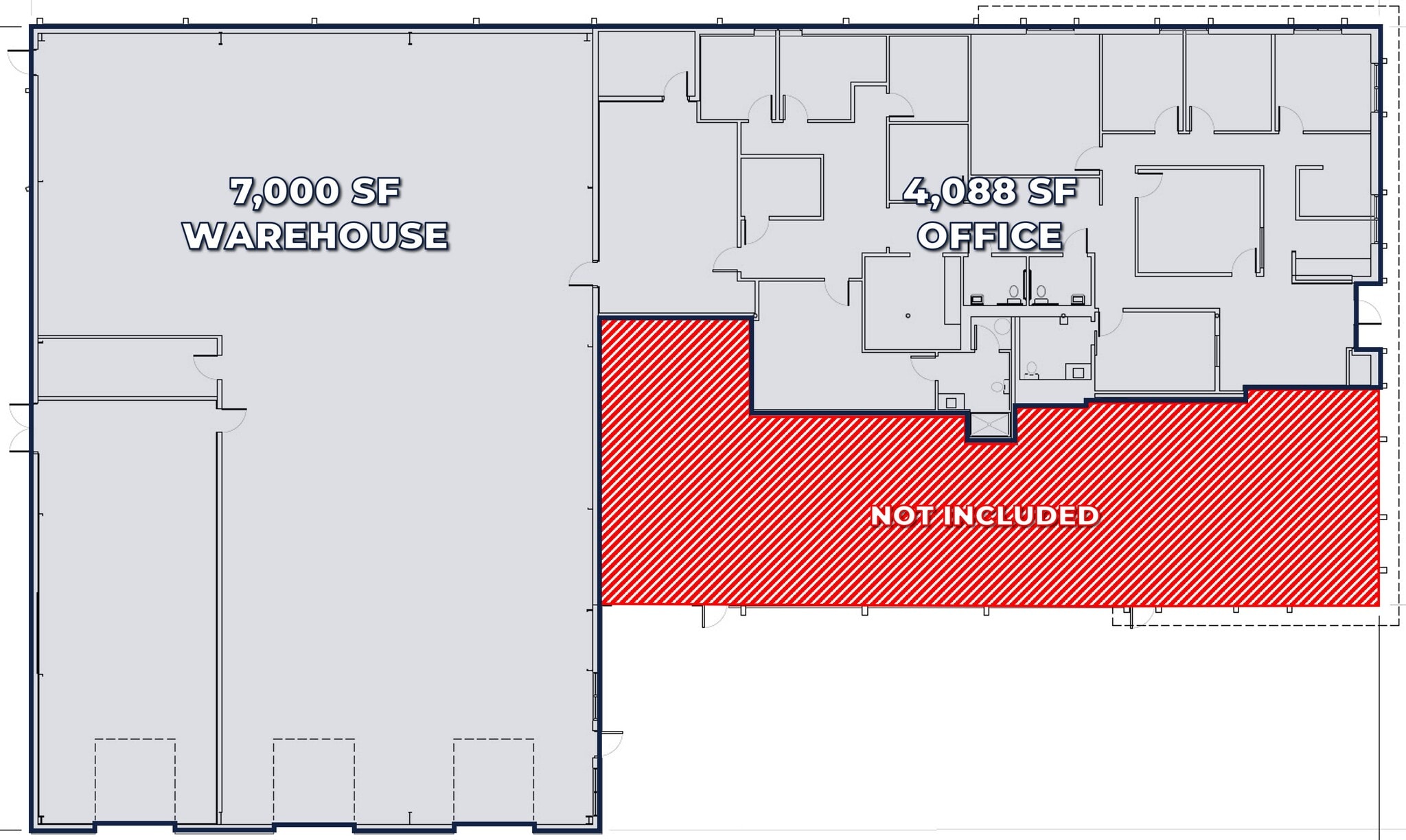 7400 W Whitepine W, Richmond, VA à louer Plan d’étage- Image 1 de 1