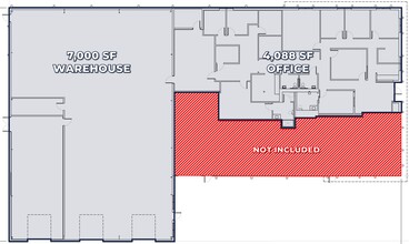 7400 W Whitepine W, Richmond, VA à louer Plan d’étage- Image 1 de 1