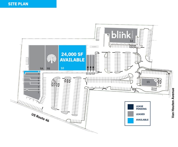1006 US Highway 46, Clifton, NJ for lease - Floor Plan - Image 3 of 3