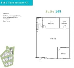 6185 Cornerstone Ct E, San Diego, CA for lease Floor Plan- Image 1 of 1