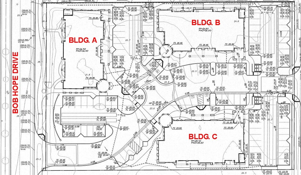 Bob Hope Dr, Rancho Mirage, CA à vendre - Plan de site - Image 2 de 7