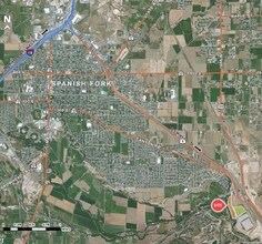 4000 E Highway 6, Spanish Fork, UT - AERIAL  map view