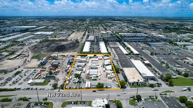 5000 NW 72nd Ave, Miami, FL - Aérien  Vue de la carte - Image1