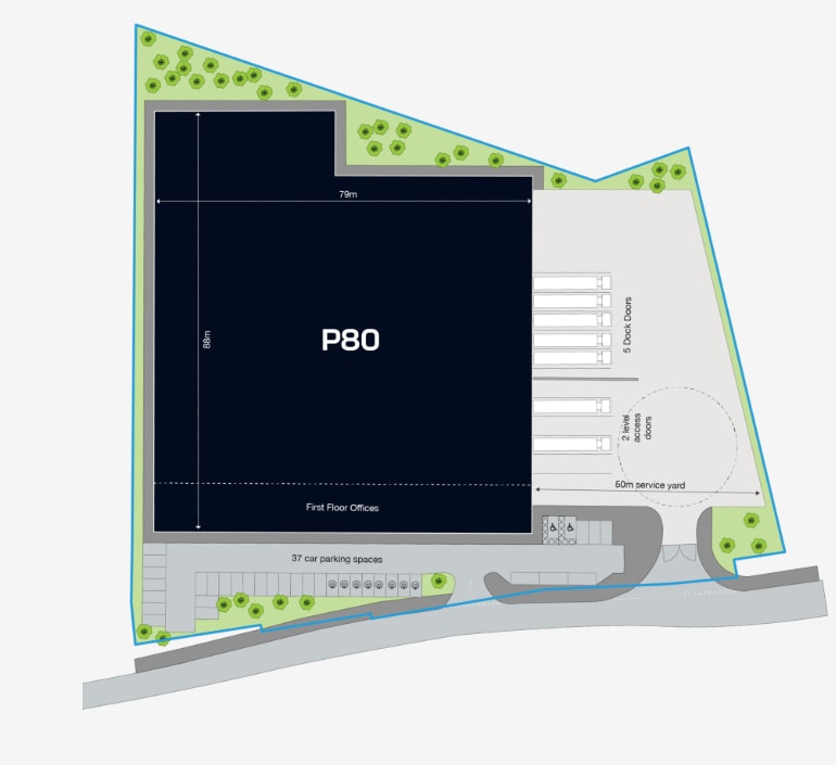 Horton Rd, Slough for lease Site Plan- Image 1 of 3