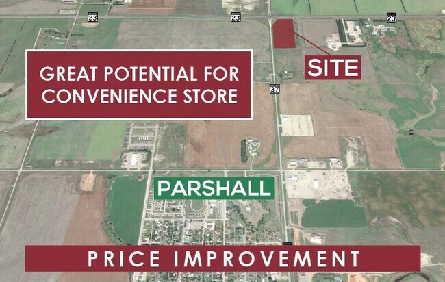 More details for ND Highway 37 & ND Highway 23, Parshall, ND - Land for Sale