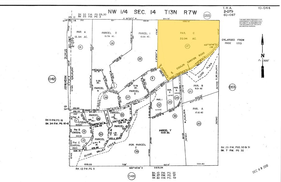2185 Ogulin Canyon Rd, Clearlake, CA à vendre - Plan cadastral - Image 2 de 10