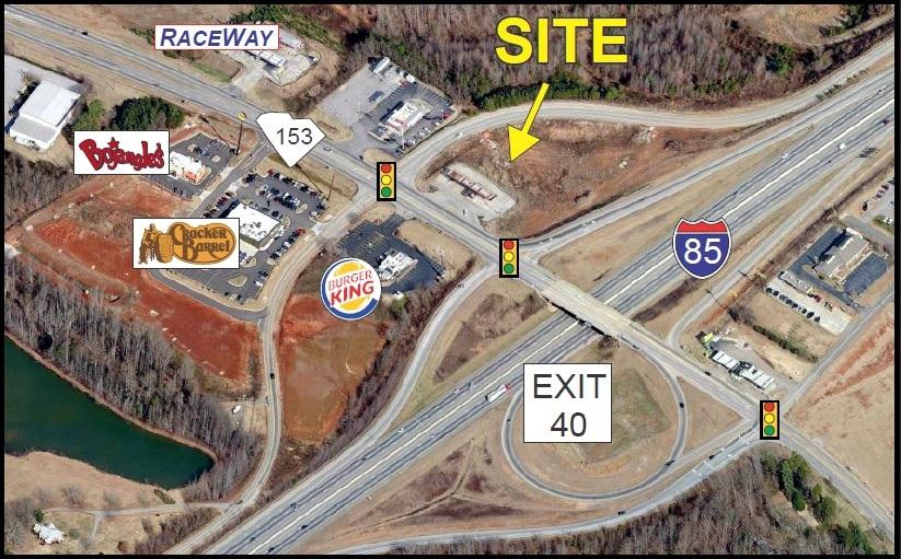 Highway 153 @ I-85, Piedmont, SC for sale - Aerial - Image 2 of 4